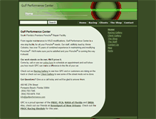 Tablet Screenshot of gulfperformance.com